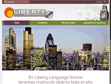 Tablet Screenshot of libertyschool.es